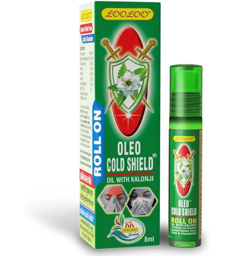 Looloo Oleo Shield برای سردرد، سرماخوردگی، سرفه