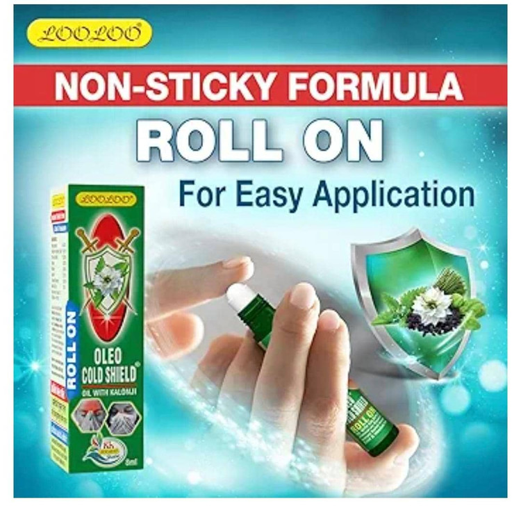 Looloo Oleo Shield برای سردرد، سرماخوردگی، سرفه