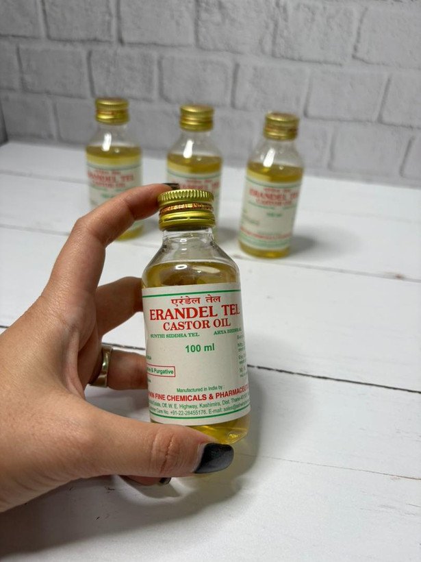 روغن کرچک هندی اصل ۱۰۰میل