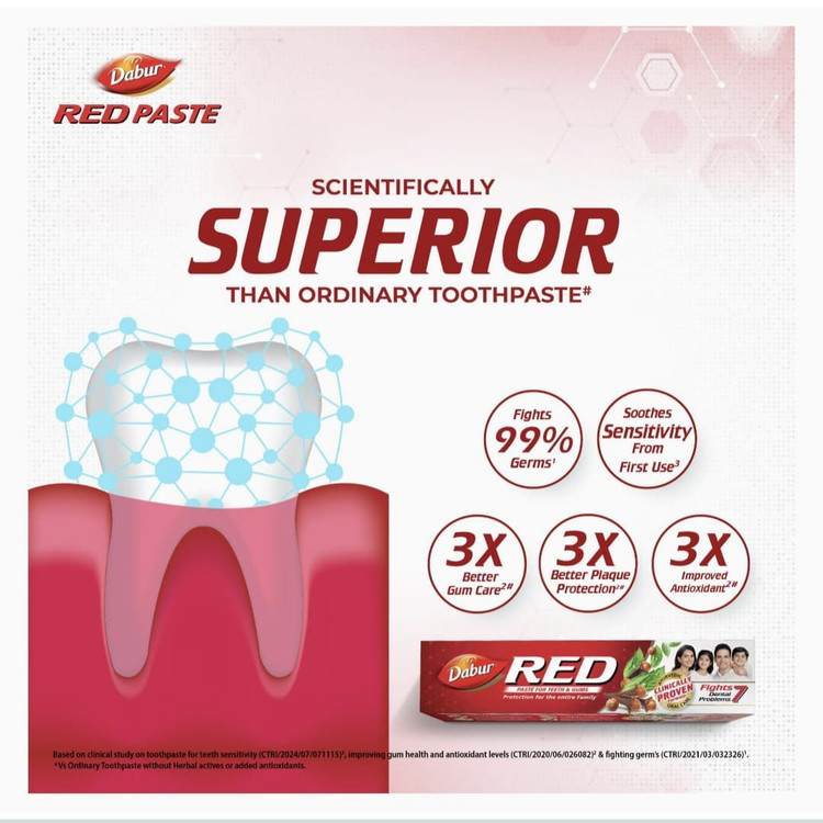 خمیردندان Red گیاهی ۱۰۰ گرمی