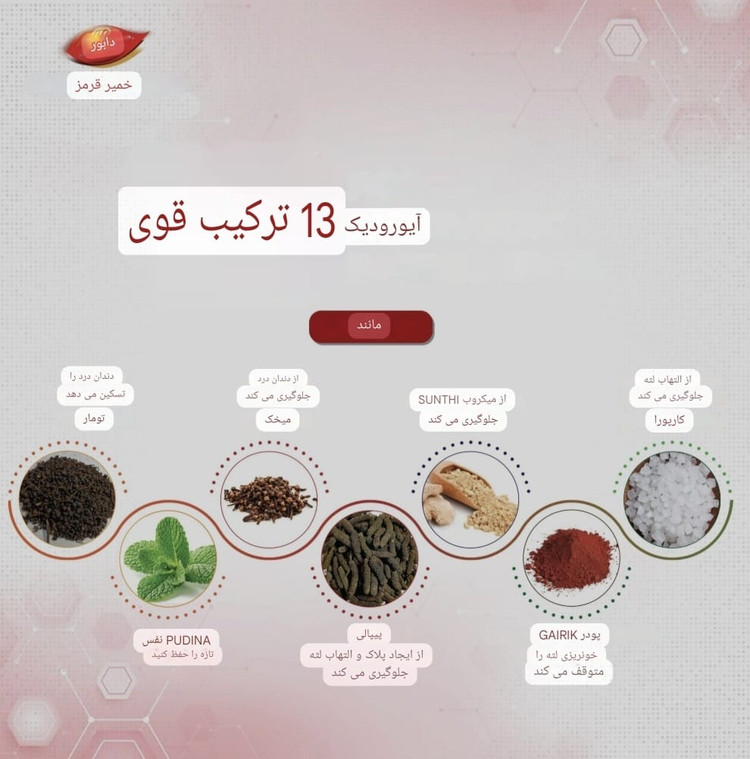خمیردندان Red گیاهی 38 گرمی
