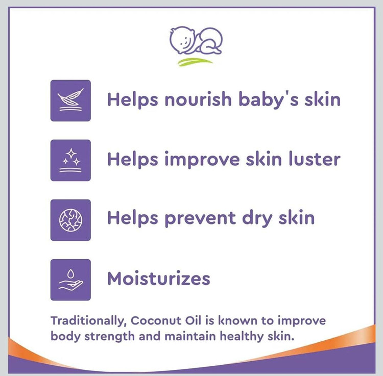 روغن ماساژ کودک هیمالیا (نارگیل) ۱۰۰میل