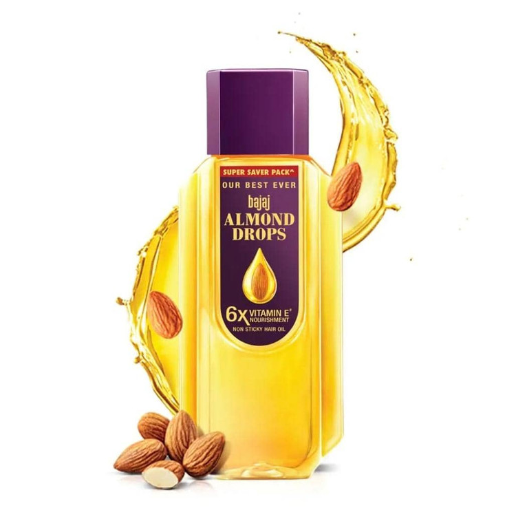 روغن موی قطره بادام باجاج، 625 میلی لیتر