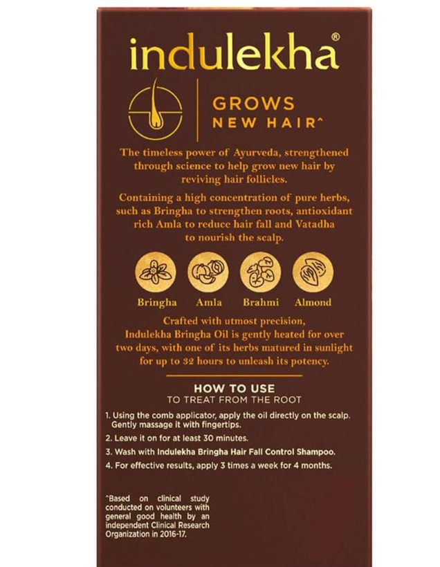 روغن موی رویش مجدد مو indulekha 250ml